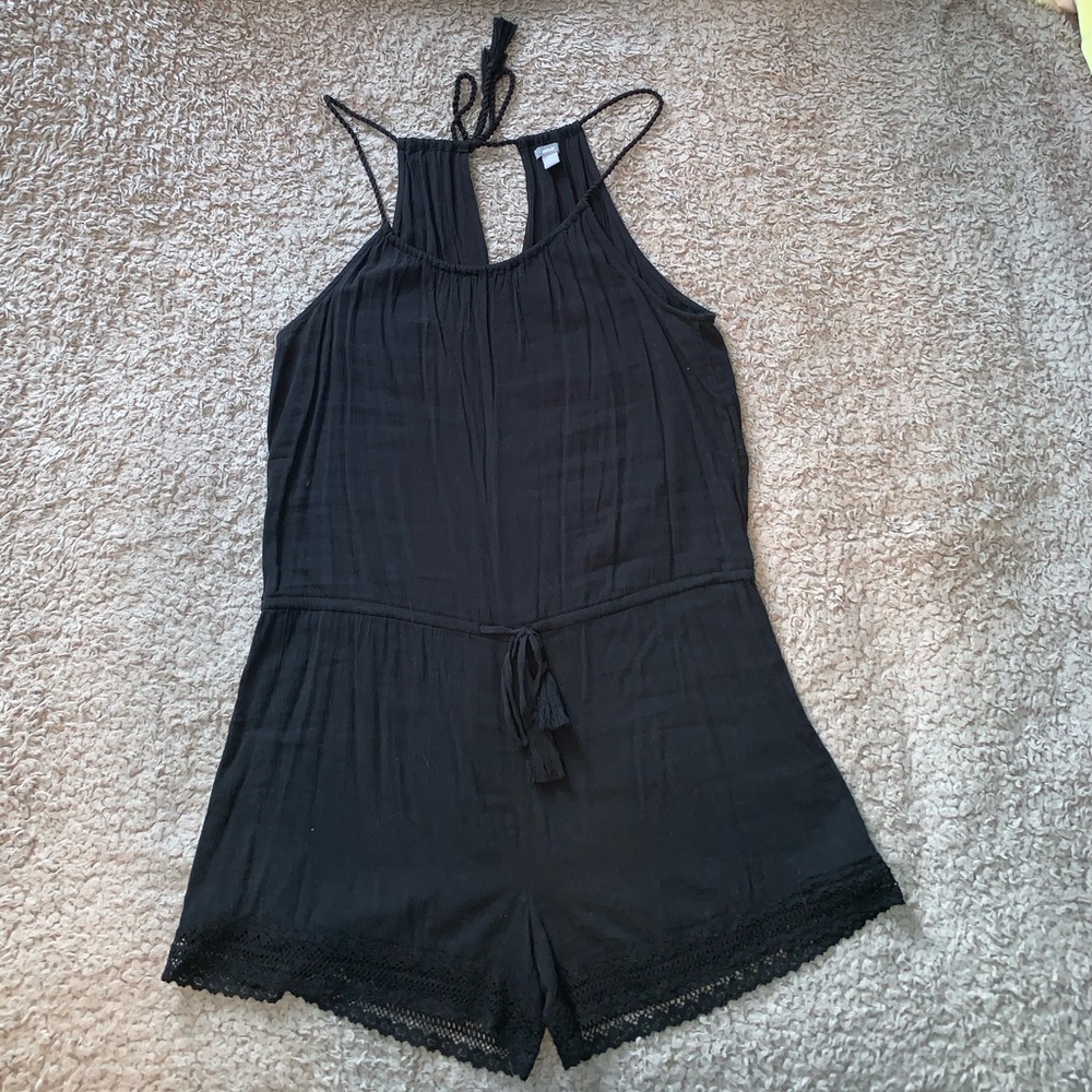 Aerie Black Romper